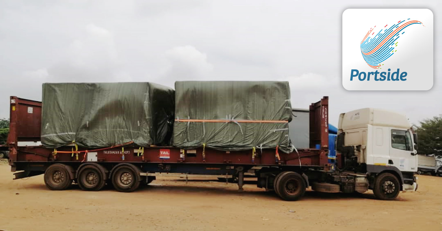 Portside Ghana Handled a Shipment Together with Scan Global Logistics for the UN