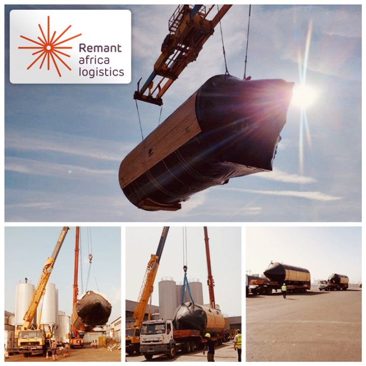 Remant Took Care of a Shipment of Brewery Tanks to the Inland of Mali