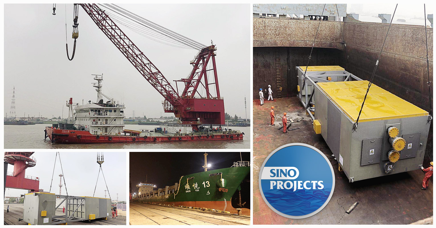 Sino Projects Loaded Another Cold Box in Shanghai Destined for South Korea