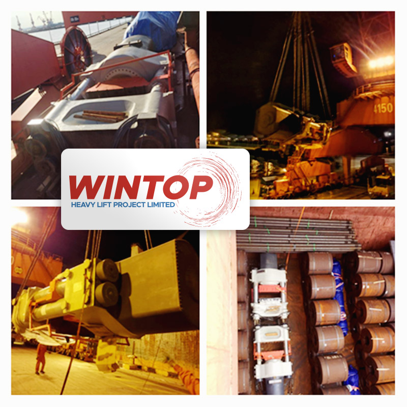 Wintop Heavy Lift Shipped an 85-ton Piece of Machinery from Shanghai to Kandla