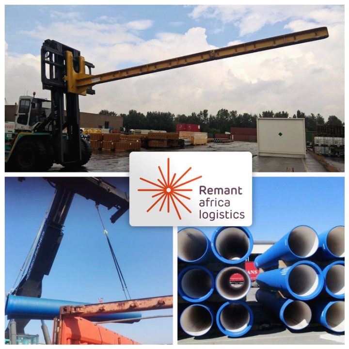 Remant Transport Architects Shipped 79 Iron Pipes to Luanda, Angola
