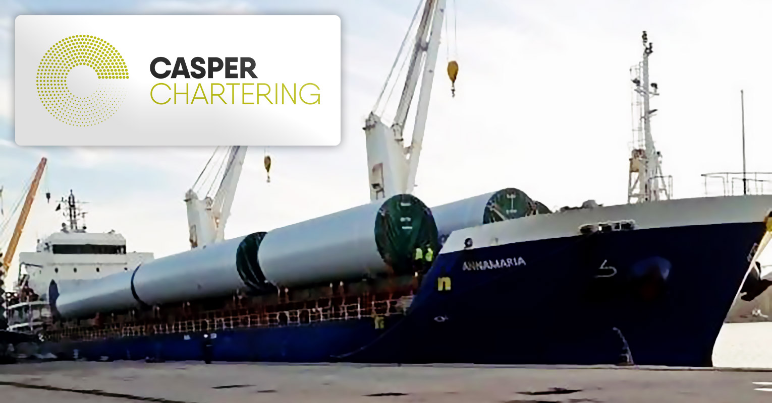 Casper Chartering's Latest Fixture of Windmill Equipment