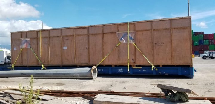 LTN Logistics Handled a Re-gasification Skid for an LNG Power Plant