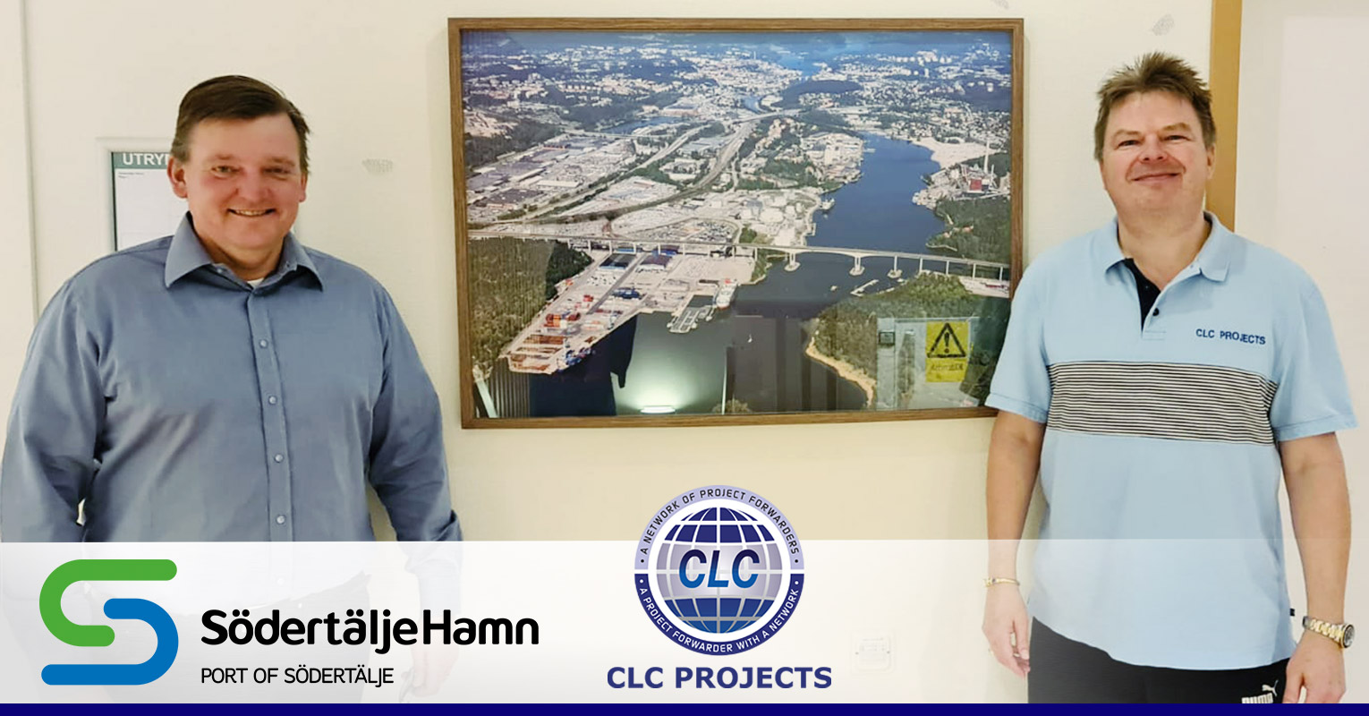 Södertälje Hamn and CLC Projects met in Sweden