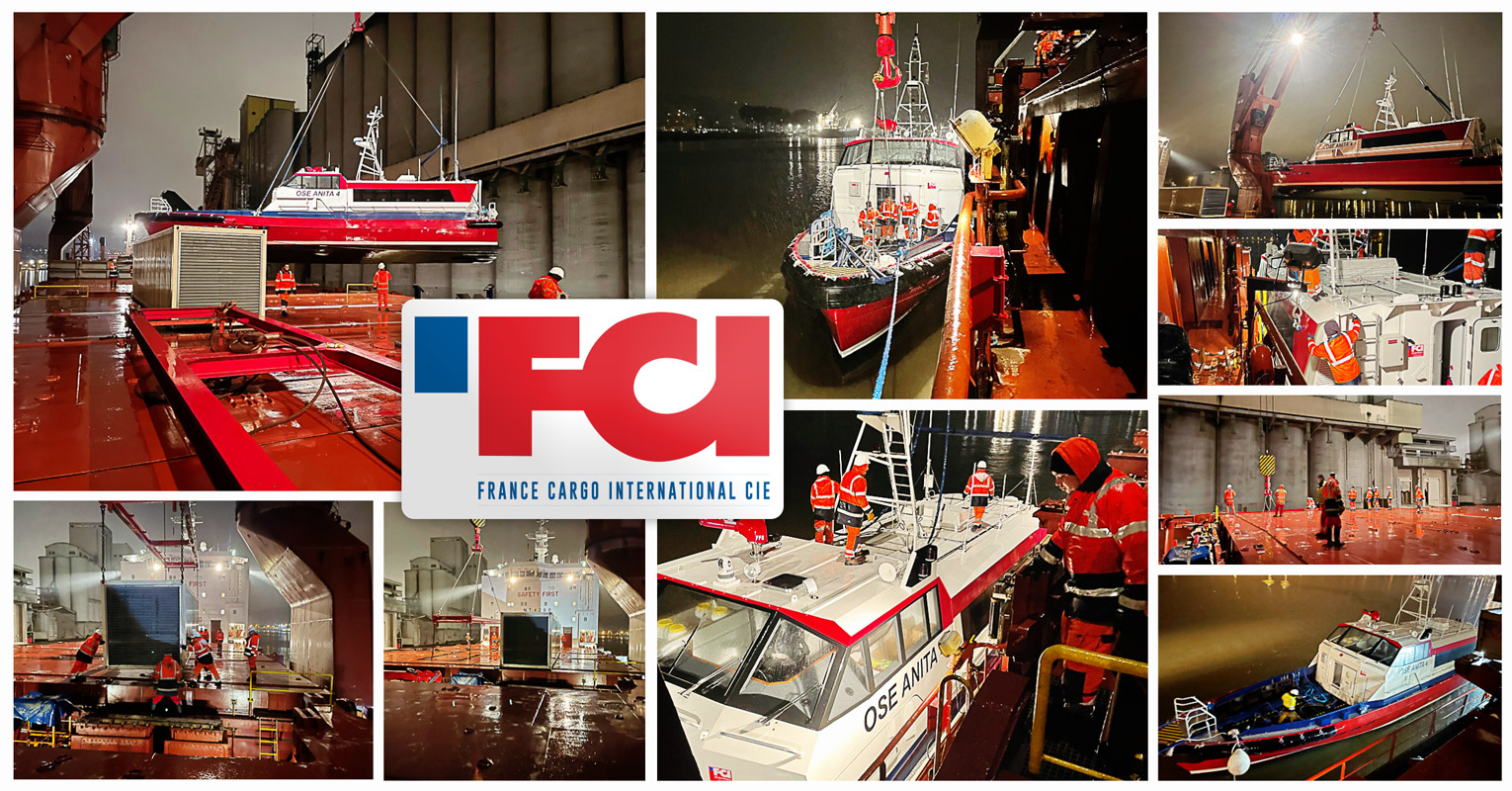 FCI Loaded their last Shipment of 2020 at Rouen Port on the Night of the 30th of December