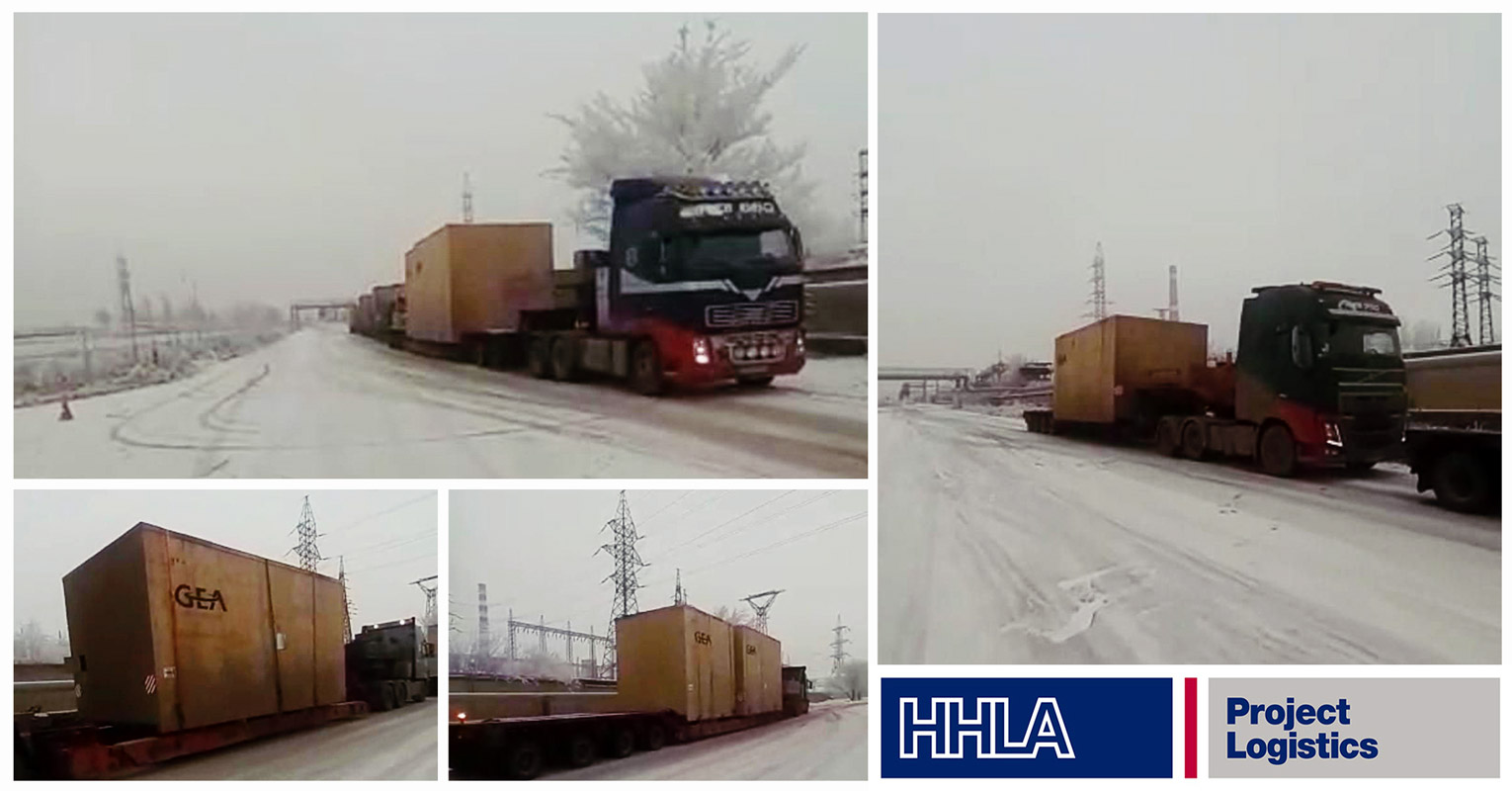 HHLA Handled Oversized Cargo in the Caucasus