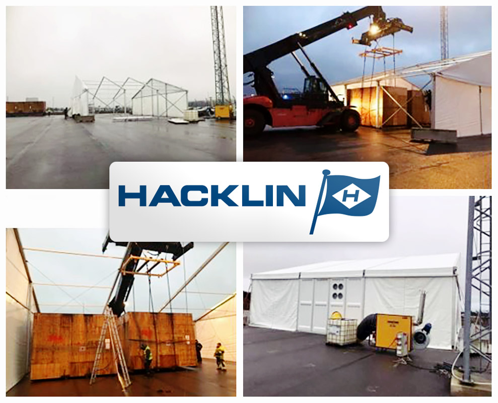Hacklin Logistics Created a Special Solution to Meet Storage Requirements for Project Cargo in Russia