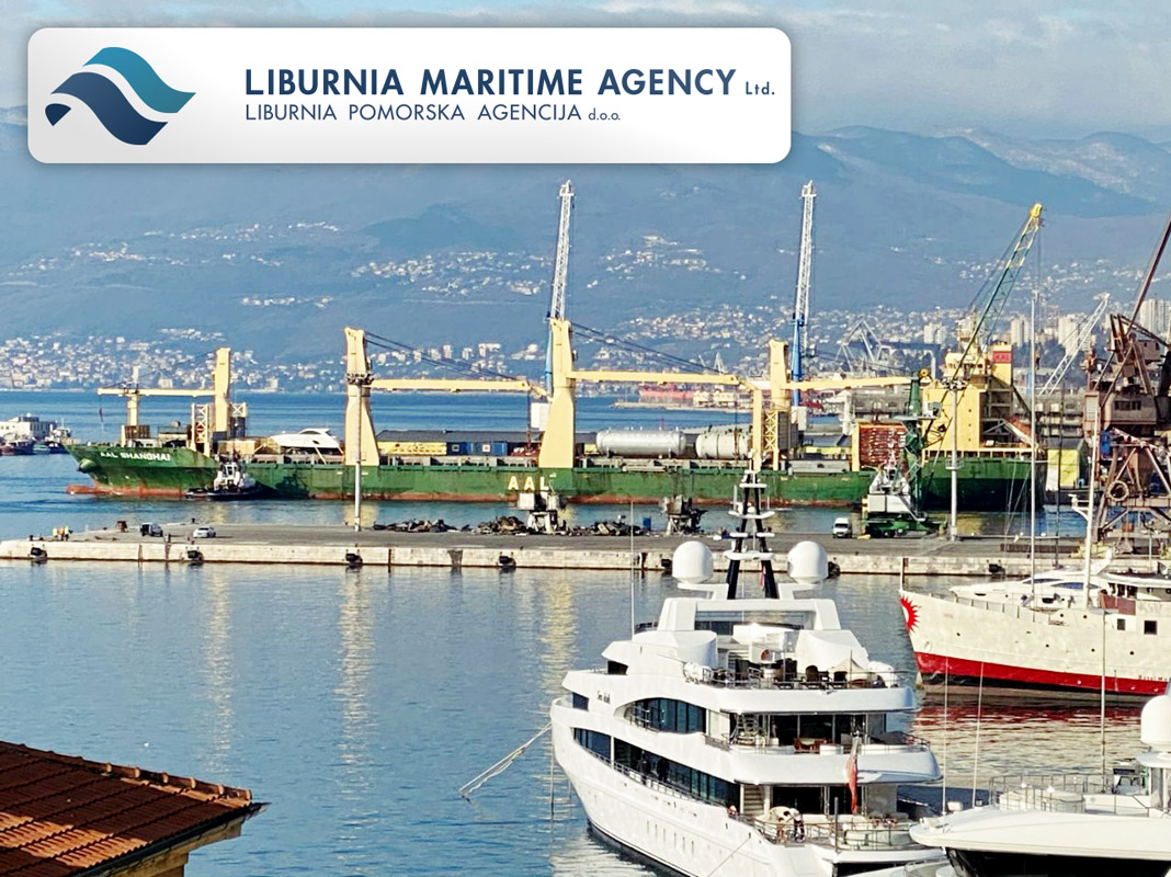 mv AAL Shanghai at Port of Rijeka Loaded the Last Logt of a Large Project for Liburnia