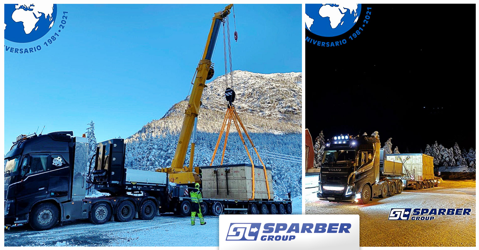 Sparber Group Handled Project Cargo from Spain to Norway