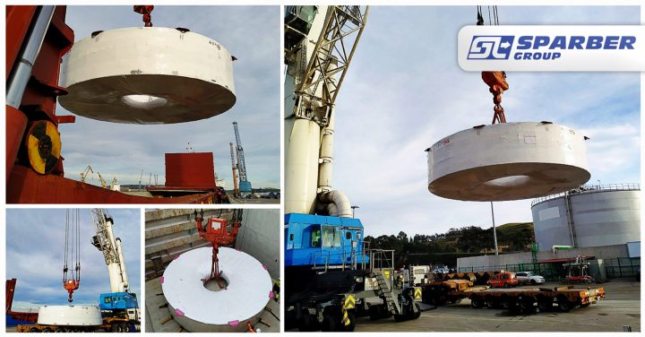 Sparber Group Shipped 56mt Wind Energy Cargo from Spain to France