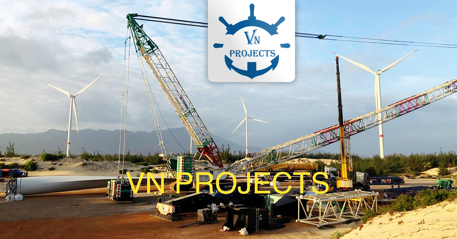 VN Projects has been Offering the Installation of Wind Turbines in the Vietnam Market