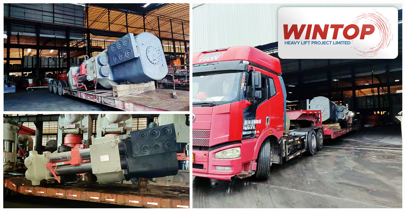 Wintop Heavylift Shipped 2 x 95mt Breakbulk Peices from Shanghai to India