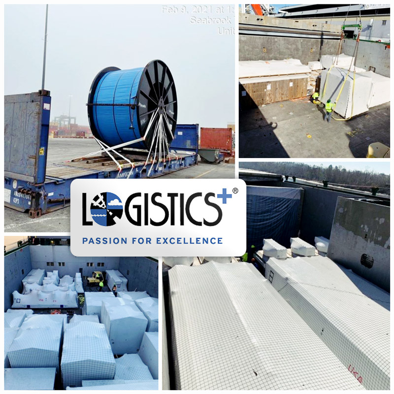Logistics Plus Transported a Variety of Cargo by Special Equipment and Breakbulk in the USA