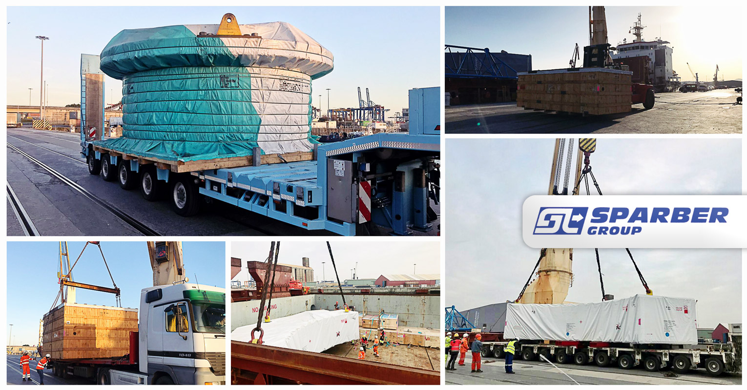 Sparber Group's Bilbao Project Cargo Team Coordinated a Breakbulk Shipment with Pieces up to 120mt