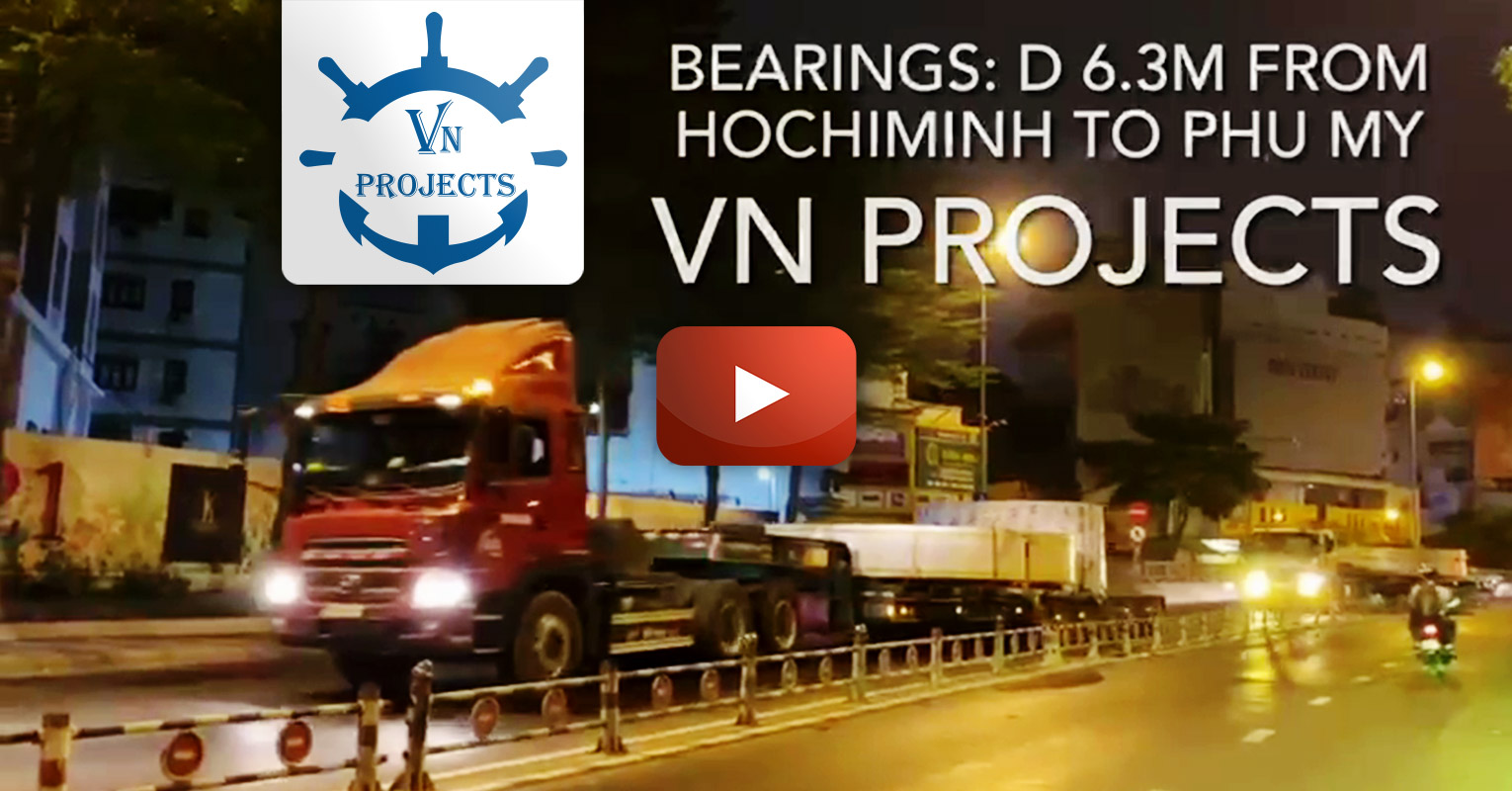 VN Projects is currently handling 60 units of flange bearings (diameter 6.3m) for offshore windpower projects in Vietnam