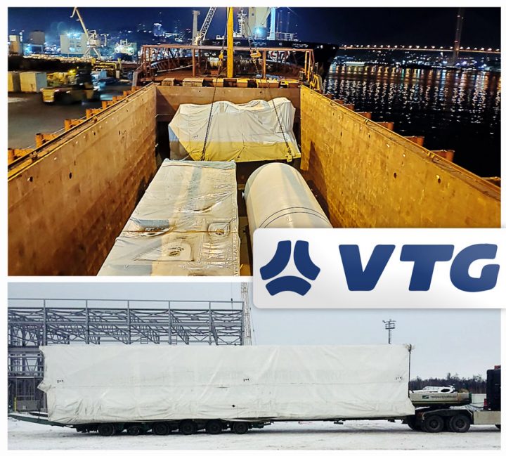 VTG’s German and Russian Project Logistics Teams Coordinated to Transport an Over-sized Heavy-lift Air Separation Unit from Turkey to Eastern Siberia