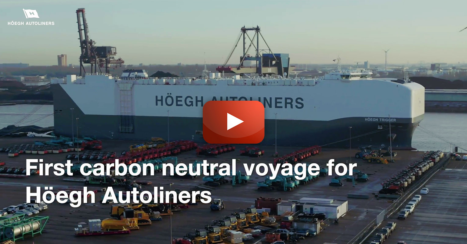 Höegh Autoliners Completes its First Carbon Neutral Voyage