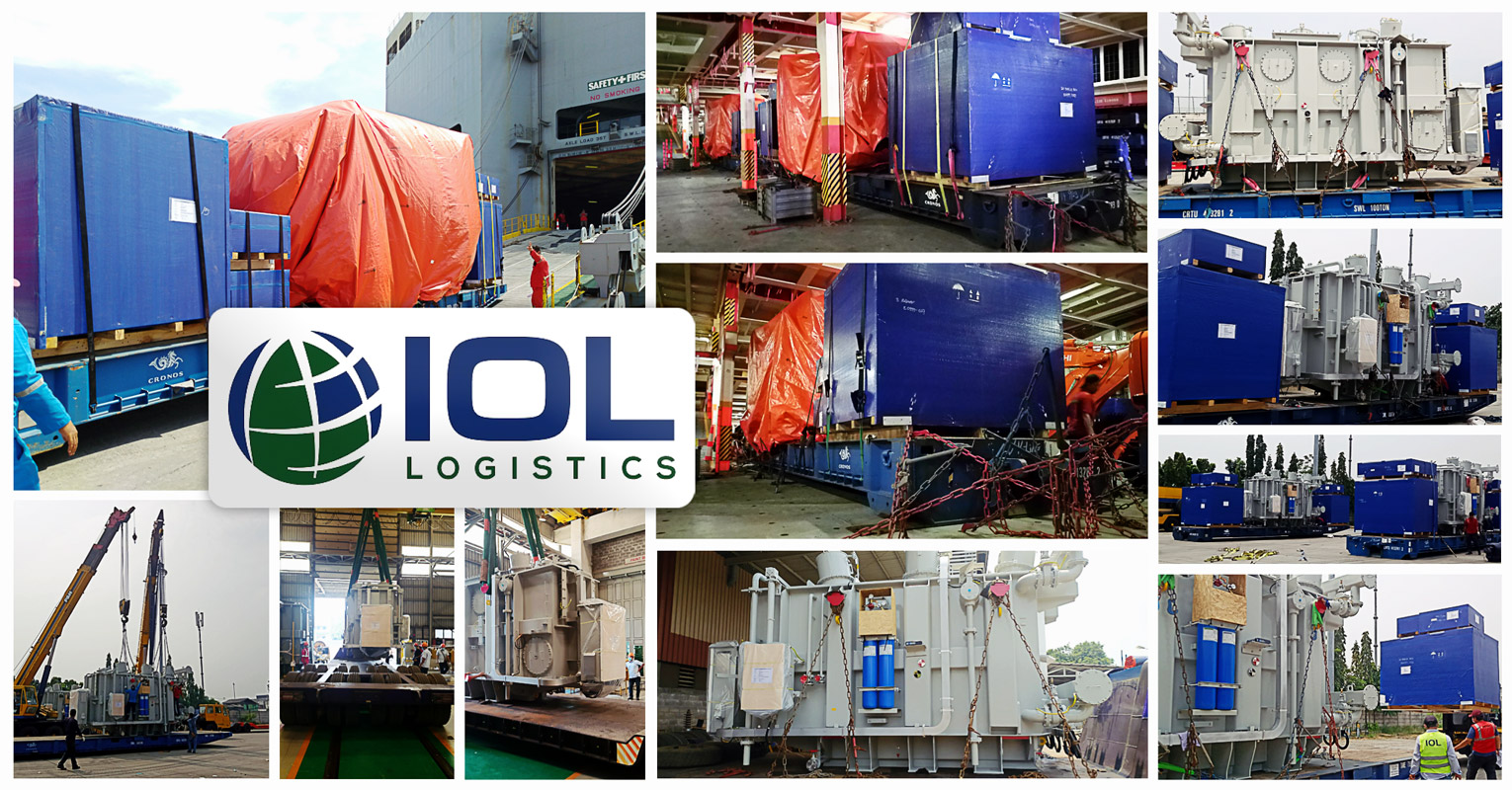 IOL Logistics Delivered 2 x 30 mva 39 ton Transformers from Jakarta to Port Klang