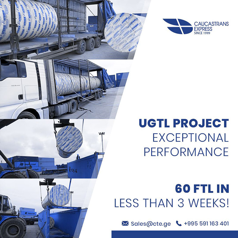 Caucastransexpress Moved 60 FTLs in Under 3 Weeks for the Uzbekistan Gas-To-Liquids Plant