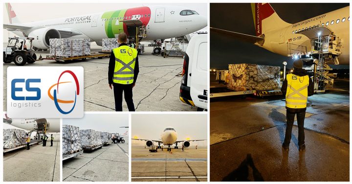 ES Logistics Delivers 3.5 Million Essential Pharmaceuticals for Treating Covid-19 from Lisboa To Brazil