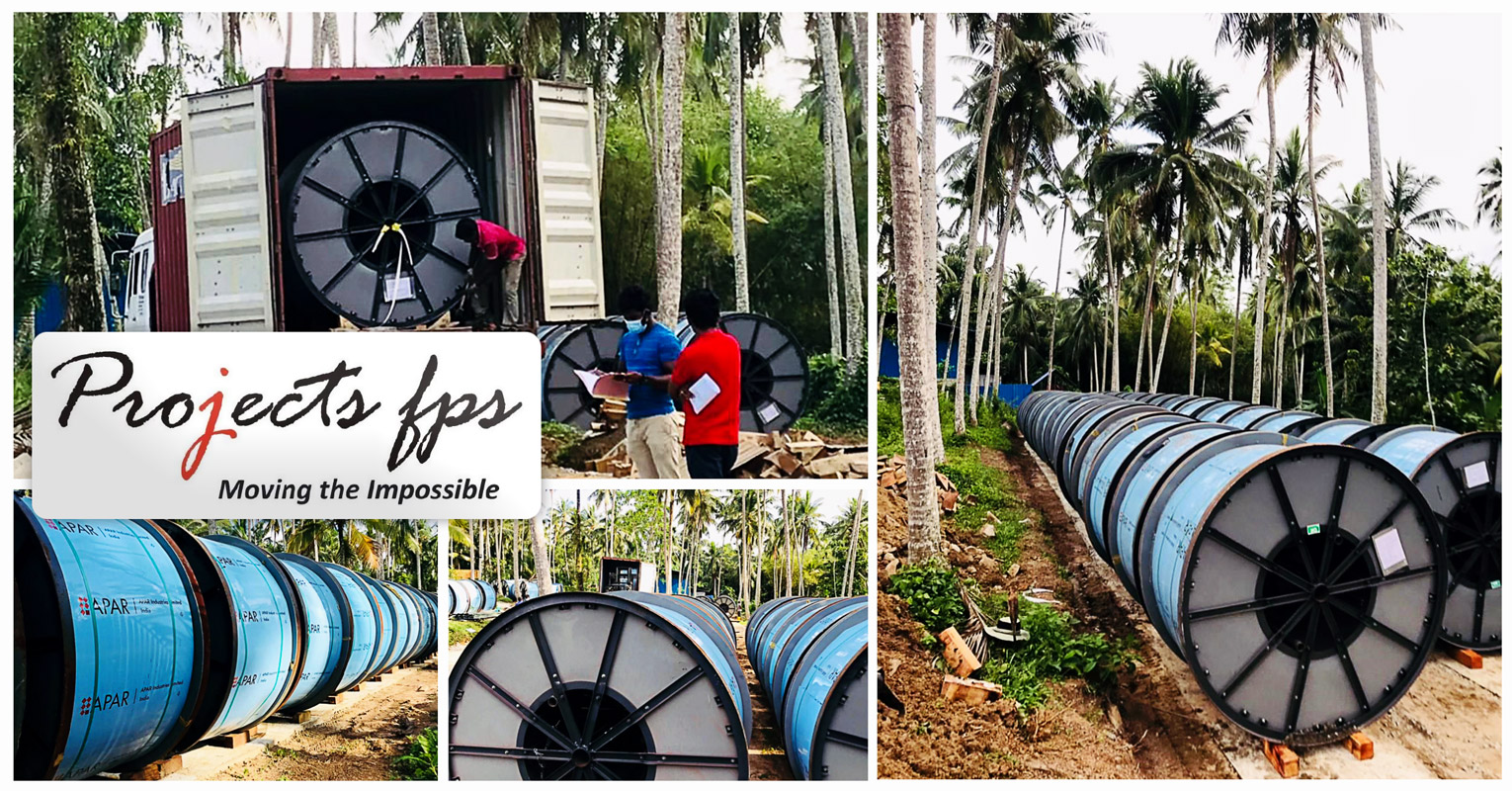 Project FPS Handled Customs clearance, Transportation, Unloading & Stacking of Power Cable Conductor Drums