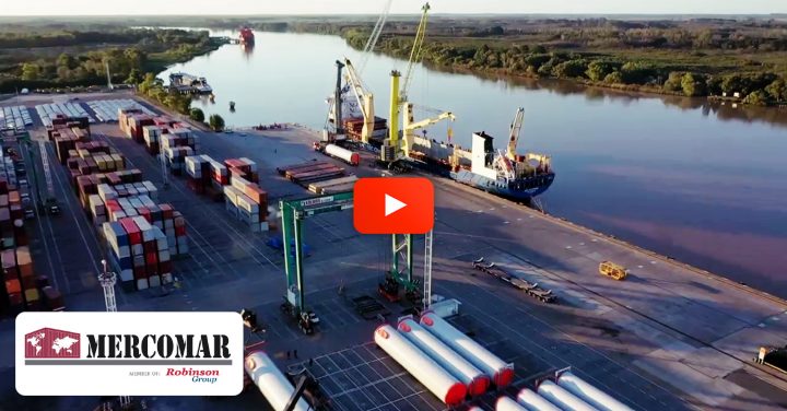 Robinson Group Transported Windmill Towers Bound For The USA via BBC Saphire