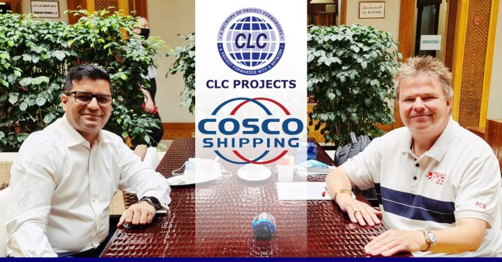 CLC Projects Meeting with Mr. Ali Raza, Sr. Executive at COSCO SHIPPING (Breakbulk) Dubai, U.A.E.