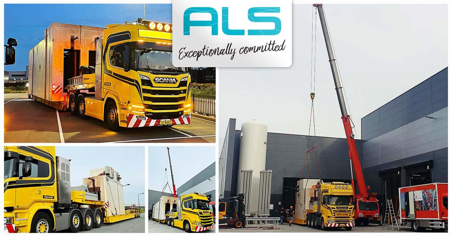 ALS Performed an Industrial Relocation of a Furnace and a Dryer to Holland