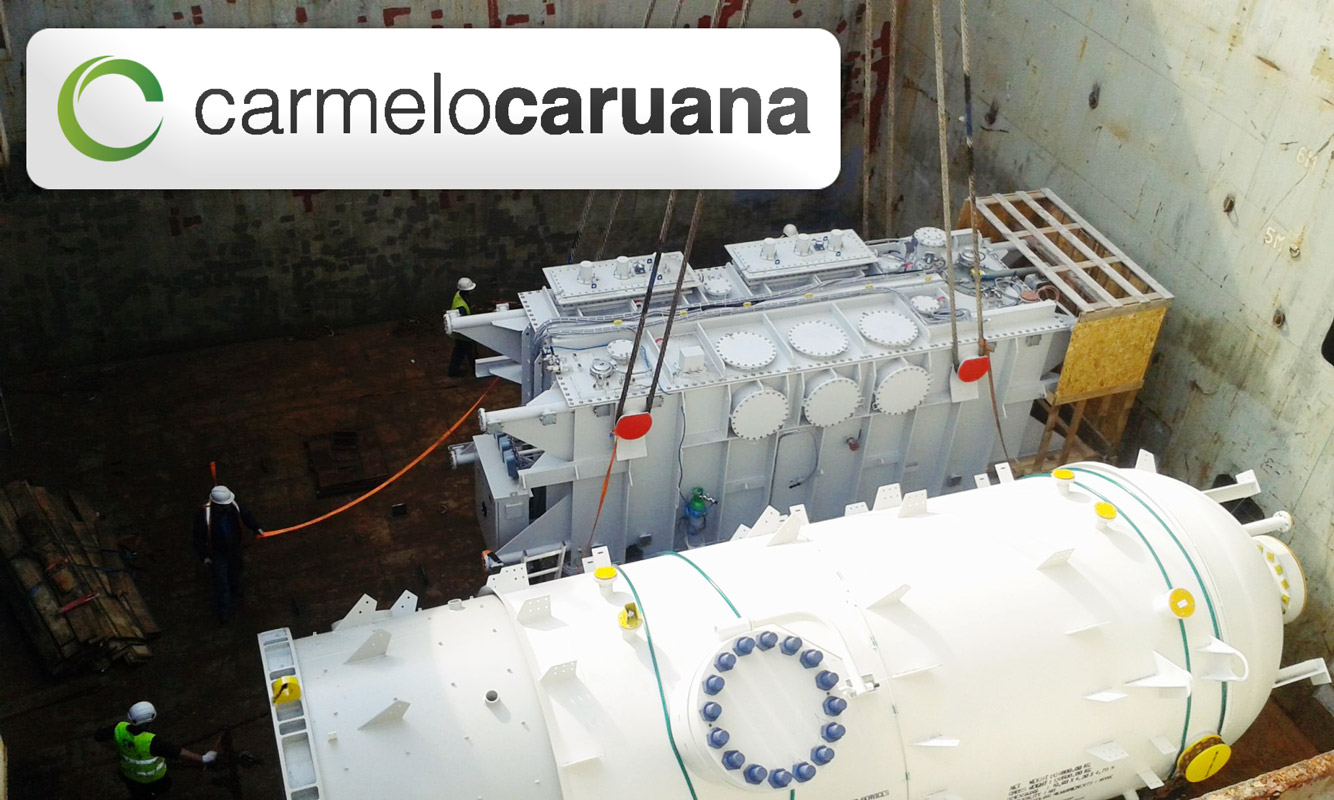 A Hold Full of Heavy Cargo for Malta, Handled by Carmelo Caruana's Agency and Projects Team