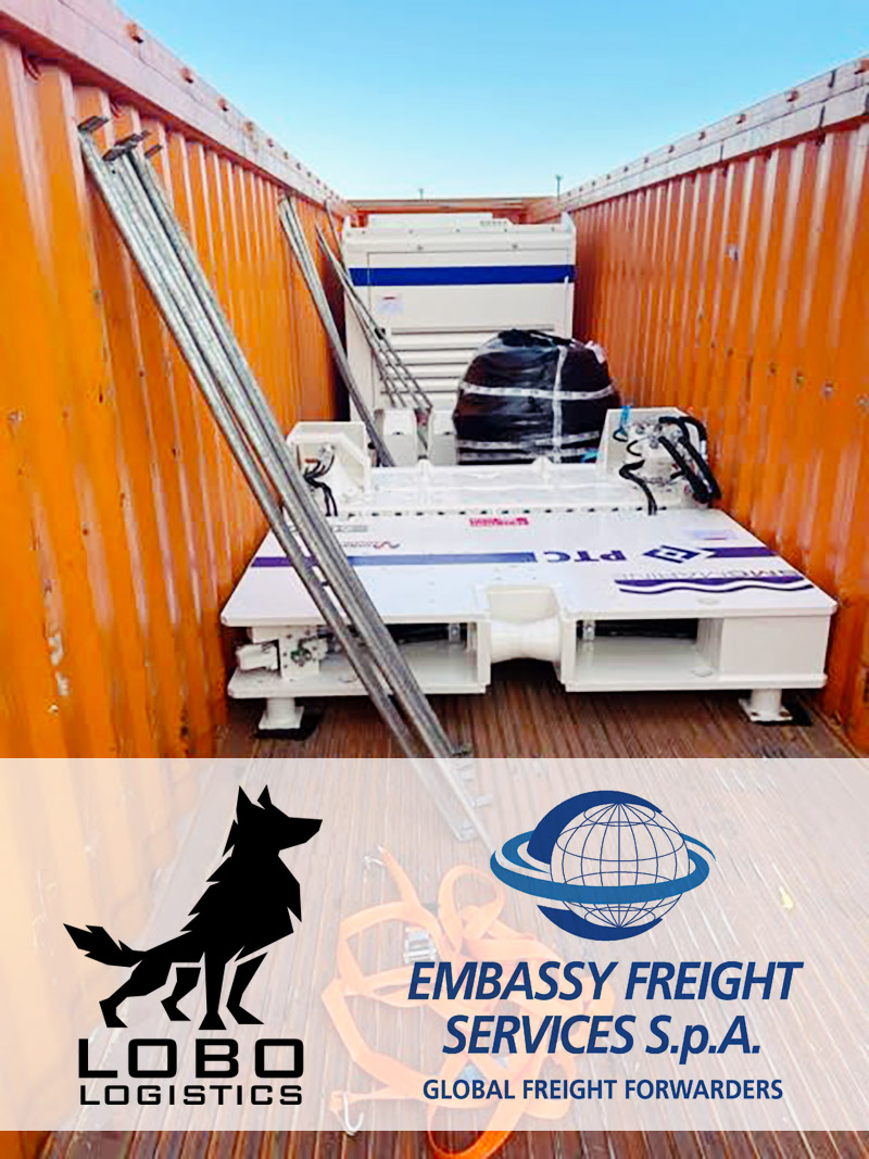 Lobo Logistics and Embassy Freight Singapore Collaborated on a Shipment from Singapore to Australia