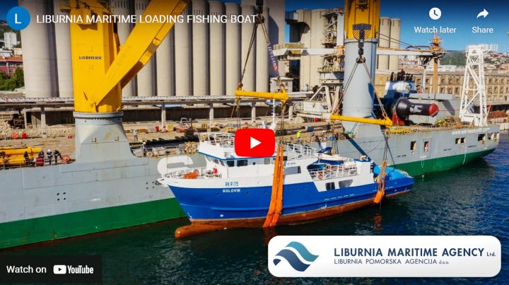 Video – Liburnia Maritime Safely Delivered a Fishing Boat to an Egyptian Client, Shipped On Board  MV Anna of SAL Heavy Lift