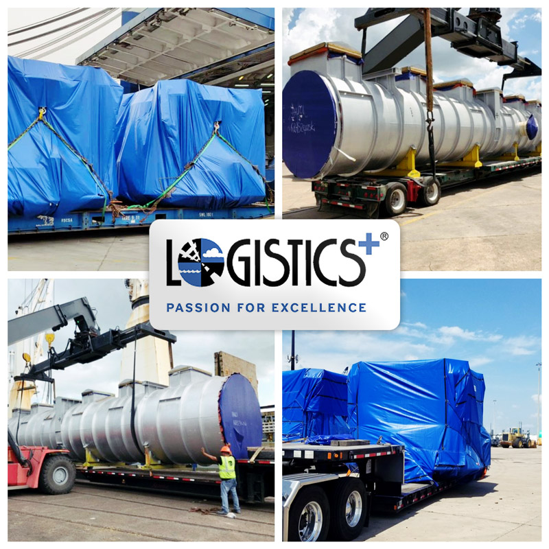 Logistics Plus Inc. Shipped ~30 Units and 2,000 Freight Tons from China and Vietnam to Houston for Final Delivery to 4 Different Job Sites in US and Mexico