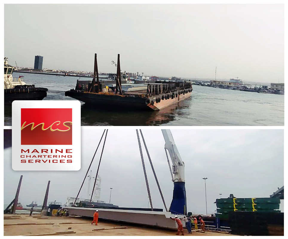 MCS Monaco Moved Big Units for a Bridge Project from Iskenderun to Djibouti via MV Haren