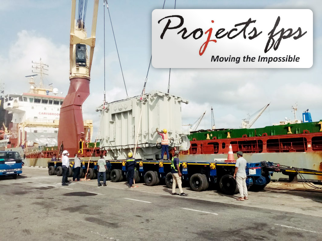 Projects FPS Shipped a 80 Ton Transformer from Jakarta to Colombo via Ocean7 Projects Vessel