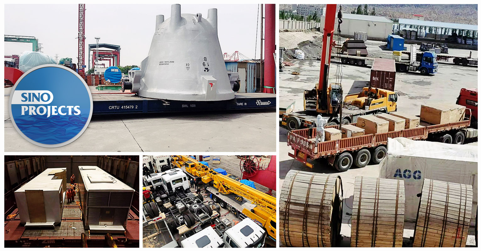 Sino Projects Handled Multimodal Transport of Equipment from China to Russia and CIS Countries