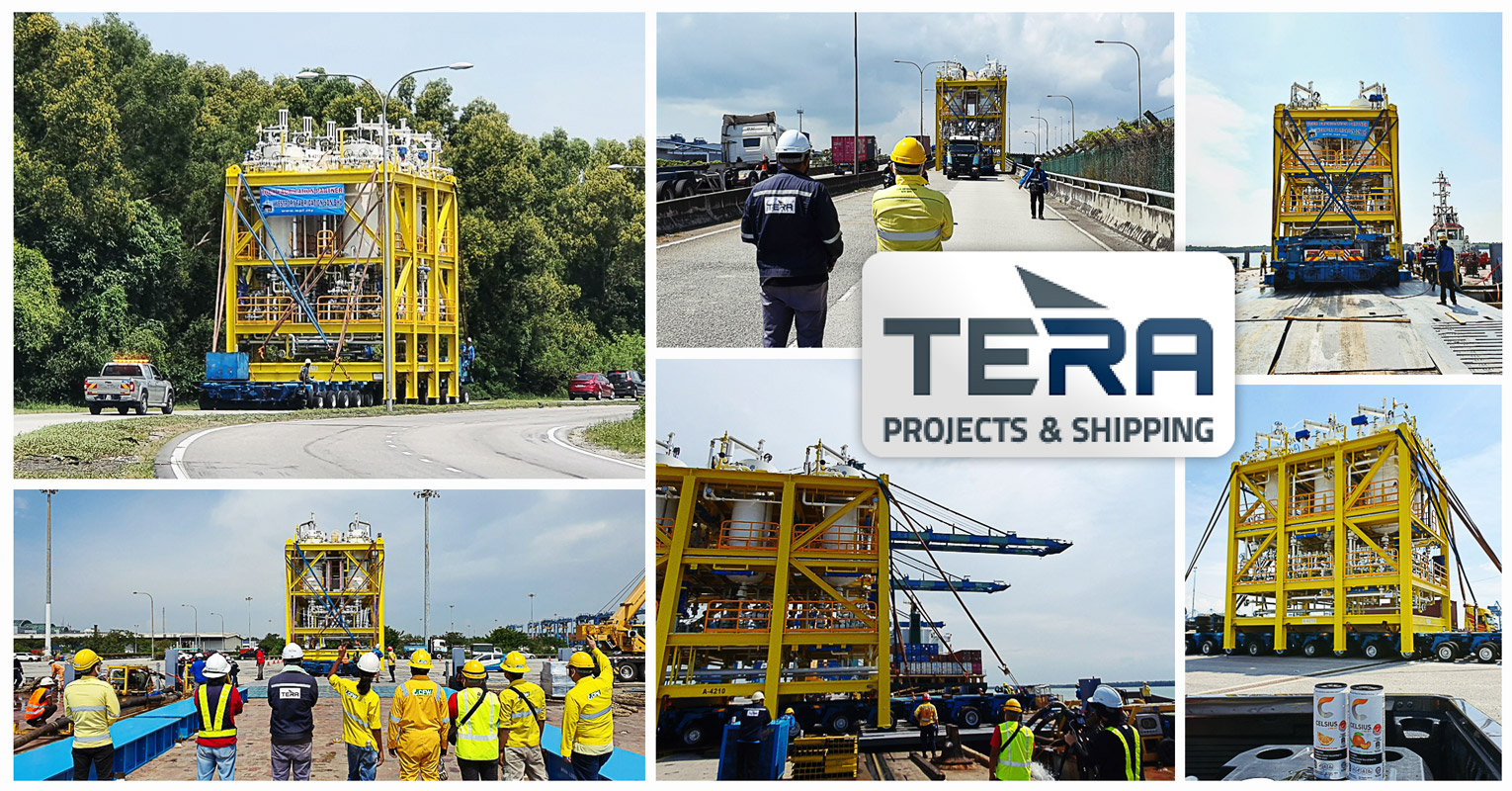 Tera Projects Handling an 11m High, 257ton Filtration Skid