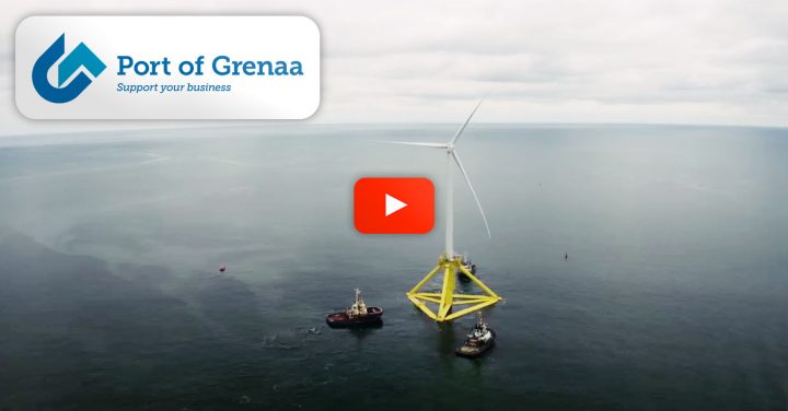Video – TetraSpar Demonstrator Left the Port of Grenaa in Denmark Destined for Norway