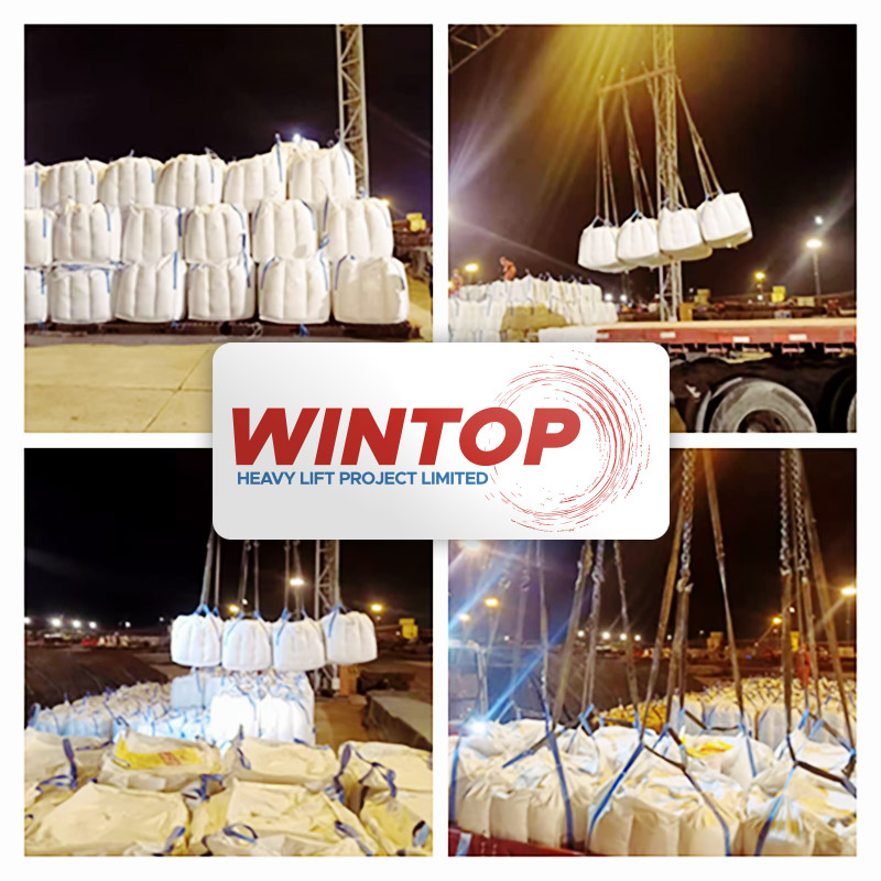 Wintop Heavy Lift Shipped 1700cbm of C5 Resin from Shanghai to Antwerp