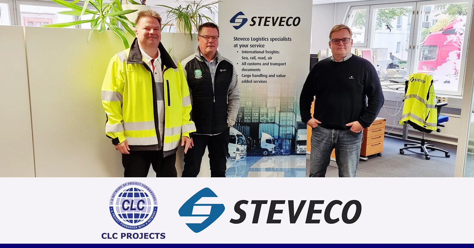 CLC Projects met with the managers at Finnish company Steveco Oy in PORT of Kotka, Finland. We surveyed the large port both for import and export and transit to/from Russia
