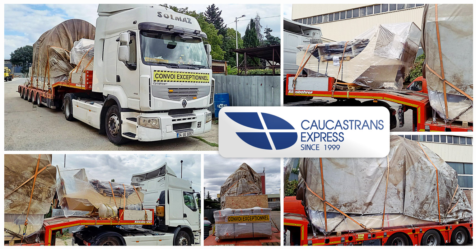 Caucastransexpress Delivered Oversized Cargo from Bulgaria to Uzbekistan via Turkey, Georgia, Azerbaijan and Turkmenistan