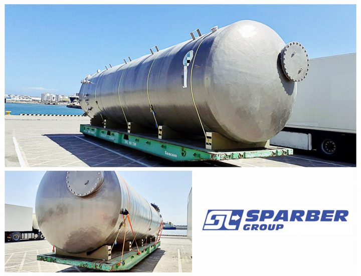 Sparber Group Moved this Project Cargo from Barcelona, Spain to Altamira, Mexico via RORO