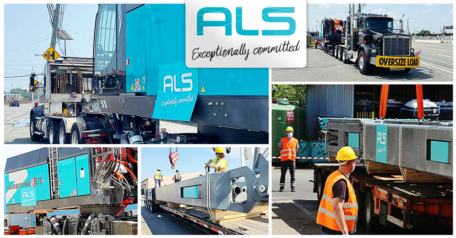 Abnormal Load Services Organised the Transport of a Giant Slurry System Machine from Italy to the USA by Land & Sea