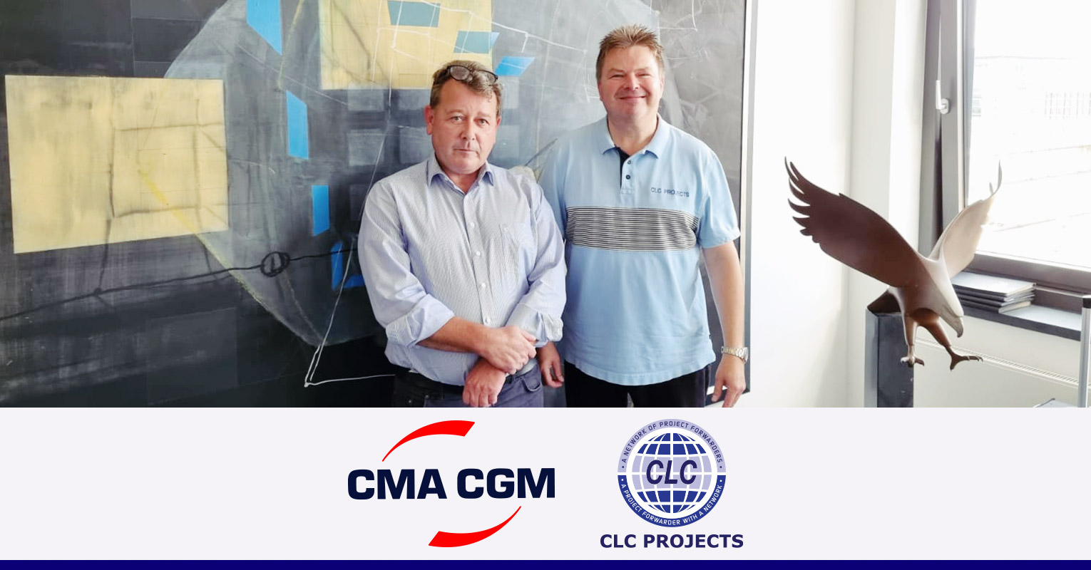 CLC Projects Network met with Mr. Sascha REX Manager Projects & Special Cargoes of CMA CGM Germany