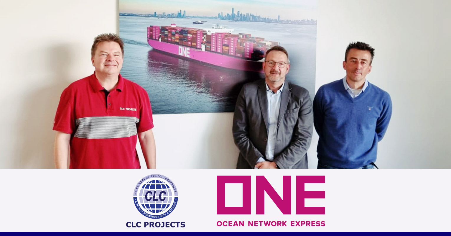 CLC Projects Network met with Mr. Björn Garbe and Mr. Wolfgang Stoeckler of Ocean Network Express (ONE) in Hamburg, Germany