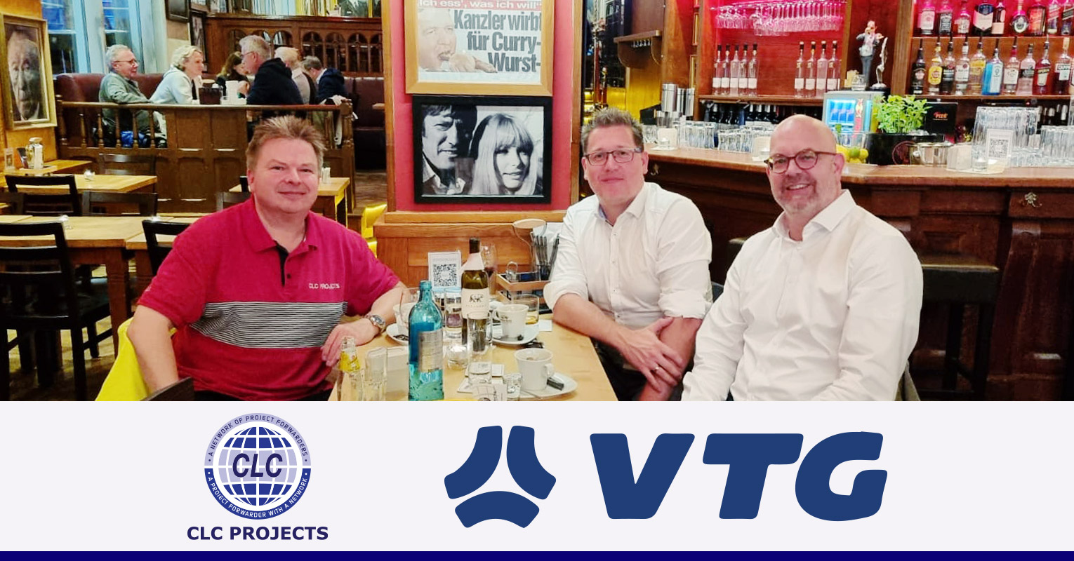 CLC Projects Network met with Mr. Sascha Bengel and Mr. Kai Roemelt of VTG AG