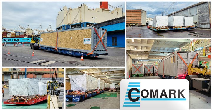 Comark Handled 19 x 40′ by Rolltrailers from Port of Koper for Vietnam & China