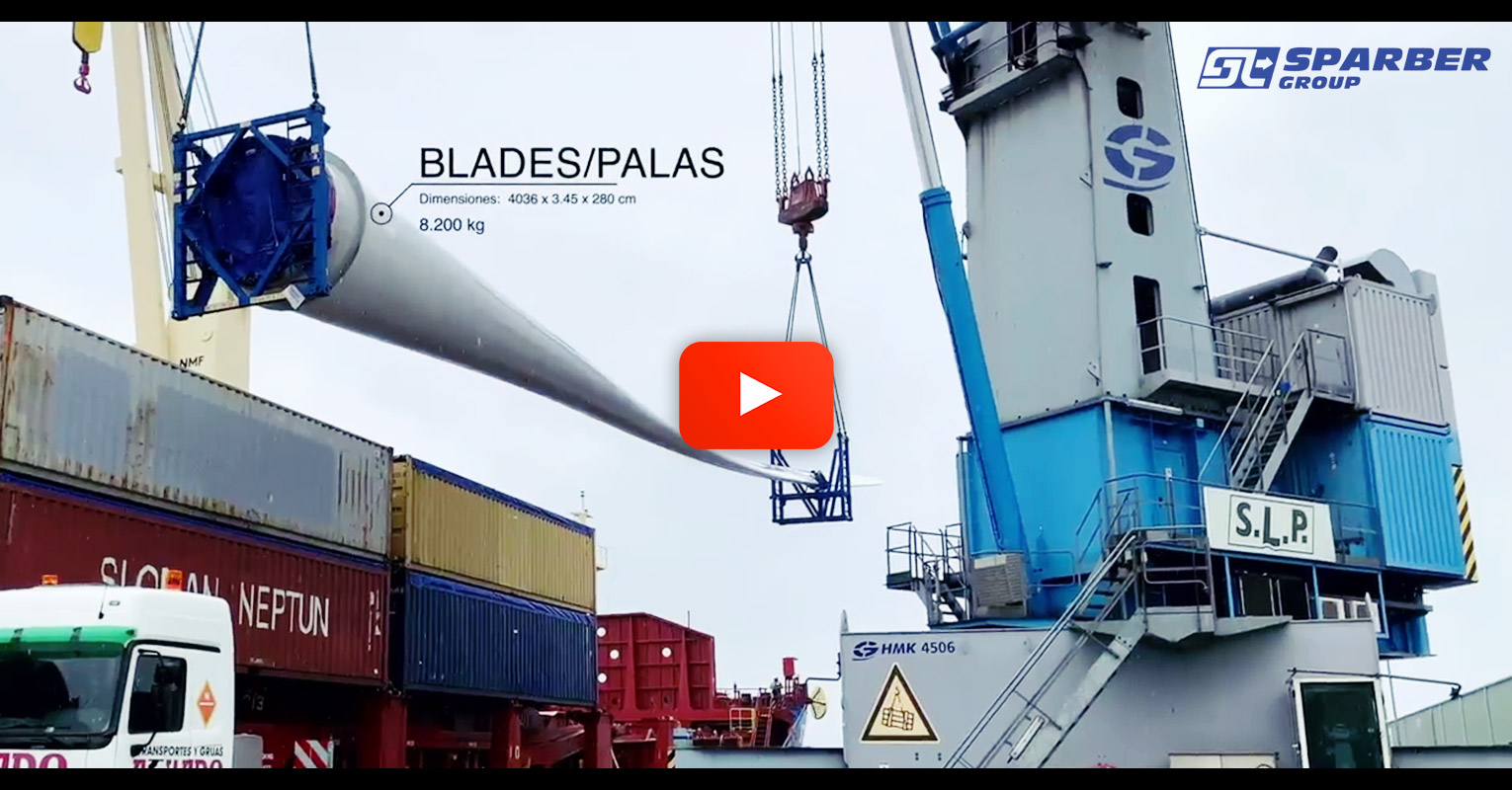 Vido - Sparber Group Shipped Wind Turbine Cargo from Bremen to Bilbao