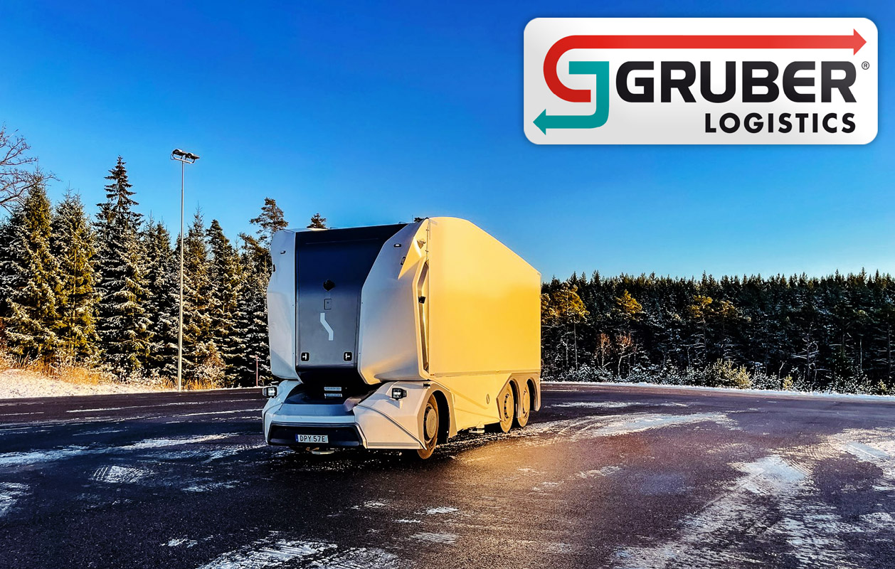 Gruber Logistics is Exploring Autonomous Driving and Electric Vehicles by Einride together with their client Electrolux