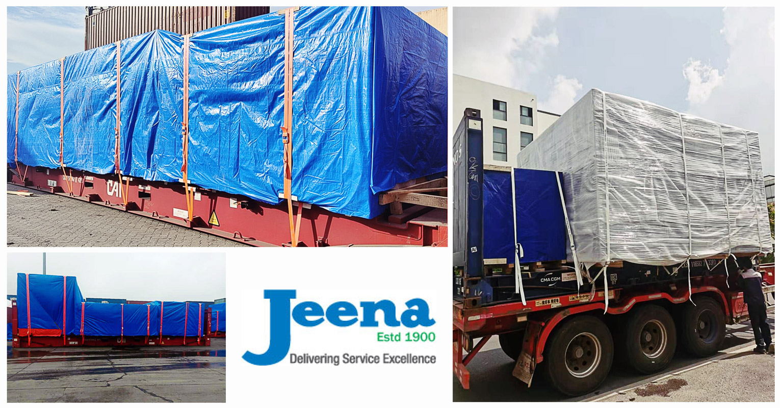 Jeena Moved ~30 FRs from Various Chinese Ports to Nhava Sheva for a Solar Module Plant