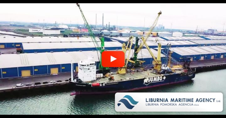 Liburnia Arranged the Loading, Discharging & Seafreight of an LHM500 Crane from Flushing to Split